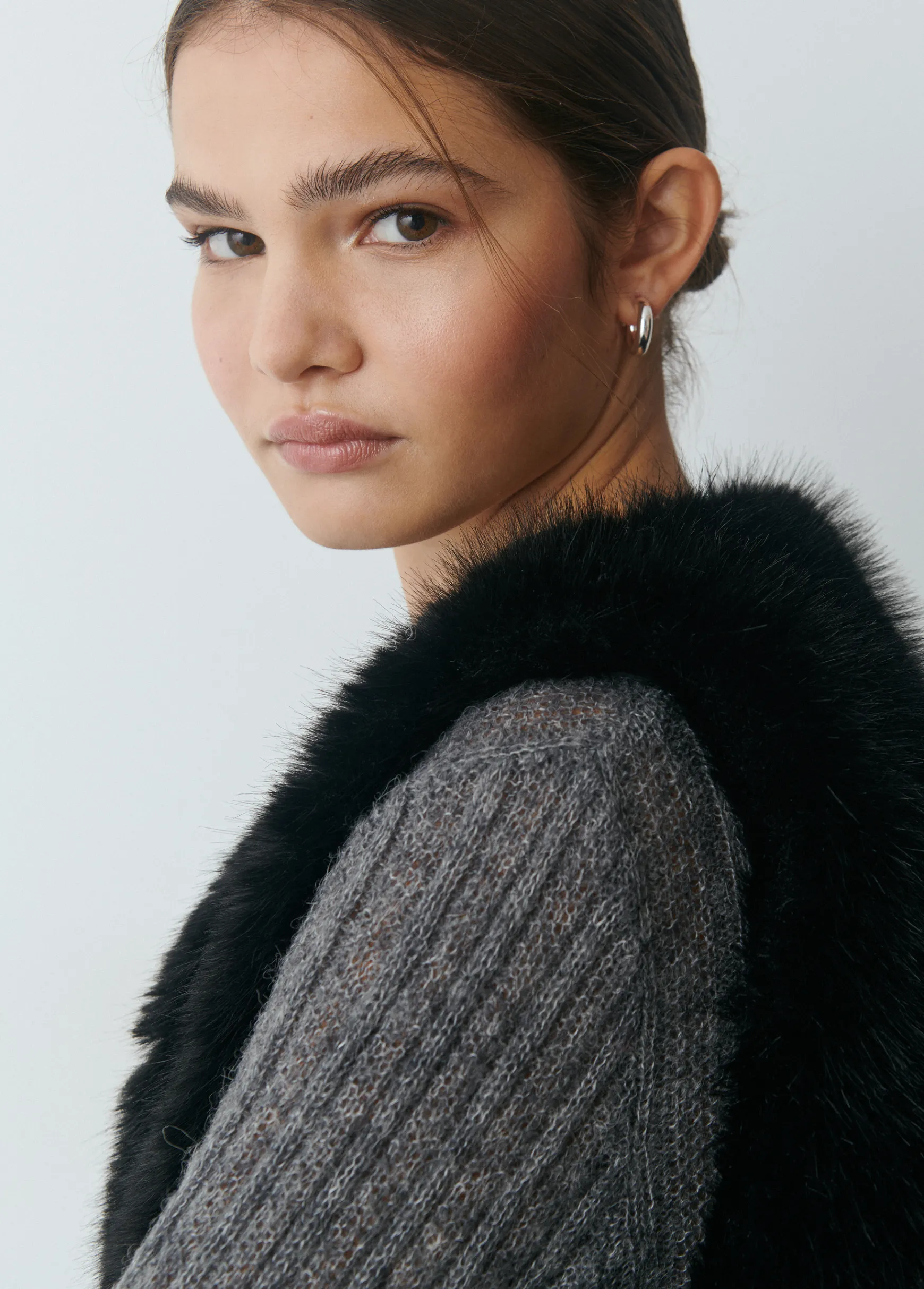 Chaleco efecto pelo*Brownie Hot