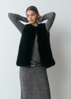 Chaleco efecto pelo*Brownie Hot