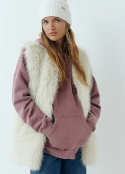 Chaleco efecto pelo*Brownie Clearance