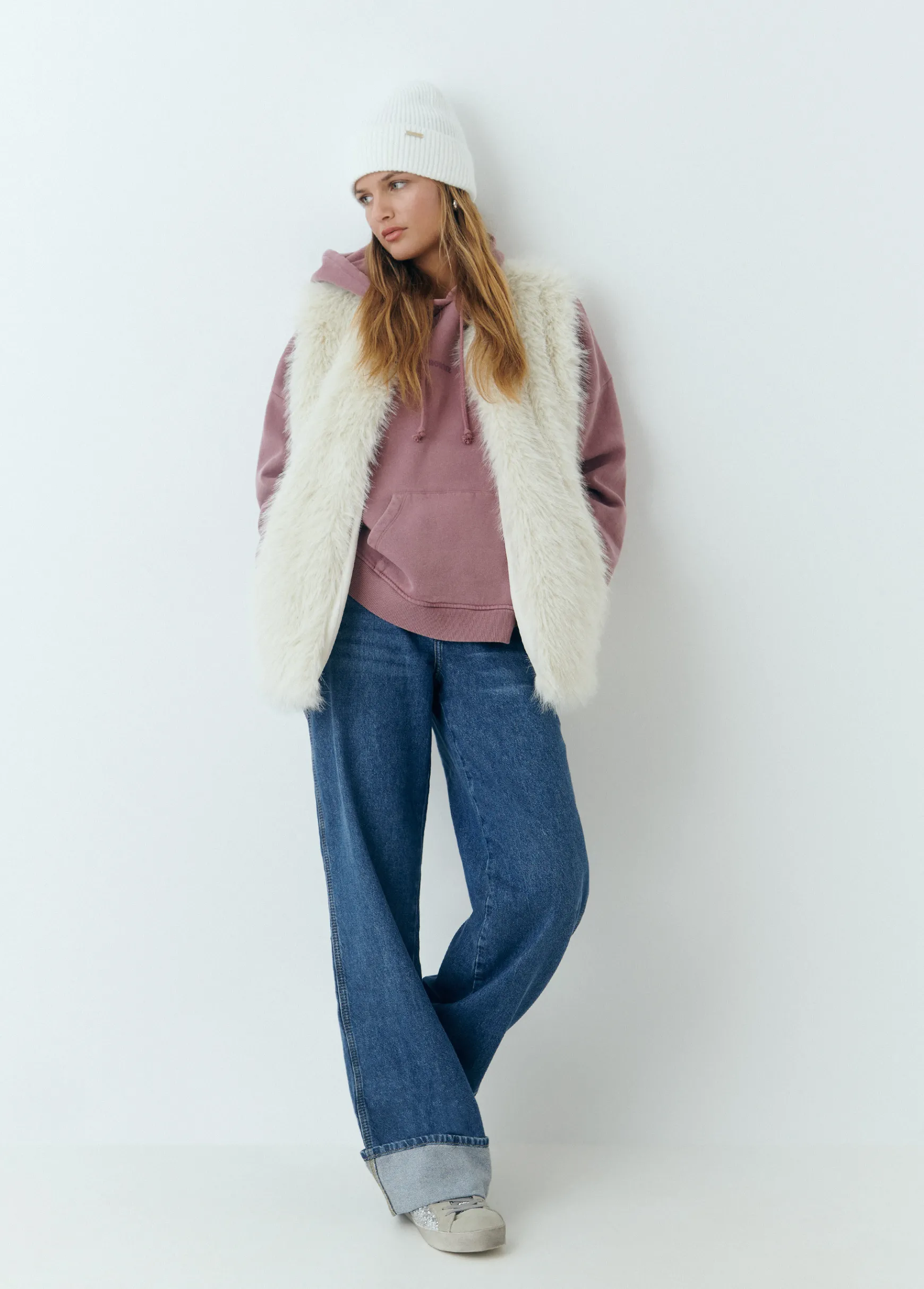 Chaleco efecto pelo*Brownie Clearance