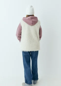 Chaleco efecto pelo*Brownie Clearance