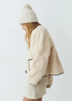 Chaqueta reversible doble faz efecto piel*Brownie Discount