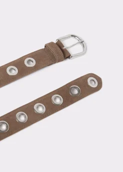 Cinturón piel eyelets*Brownie Discount