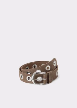 Cinturón piel eyelets*Brownie Discount