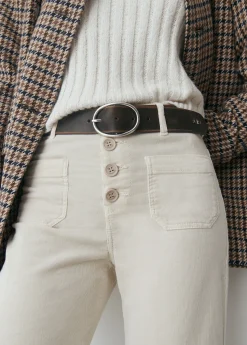 Cinturón piel liso*Brownie Hot