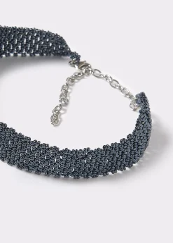 Collar gargantilla cuentas*Brownie New