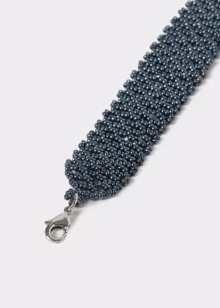 Collar gargantilla cuentas*Brownie New