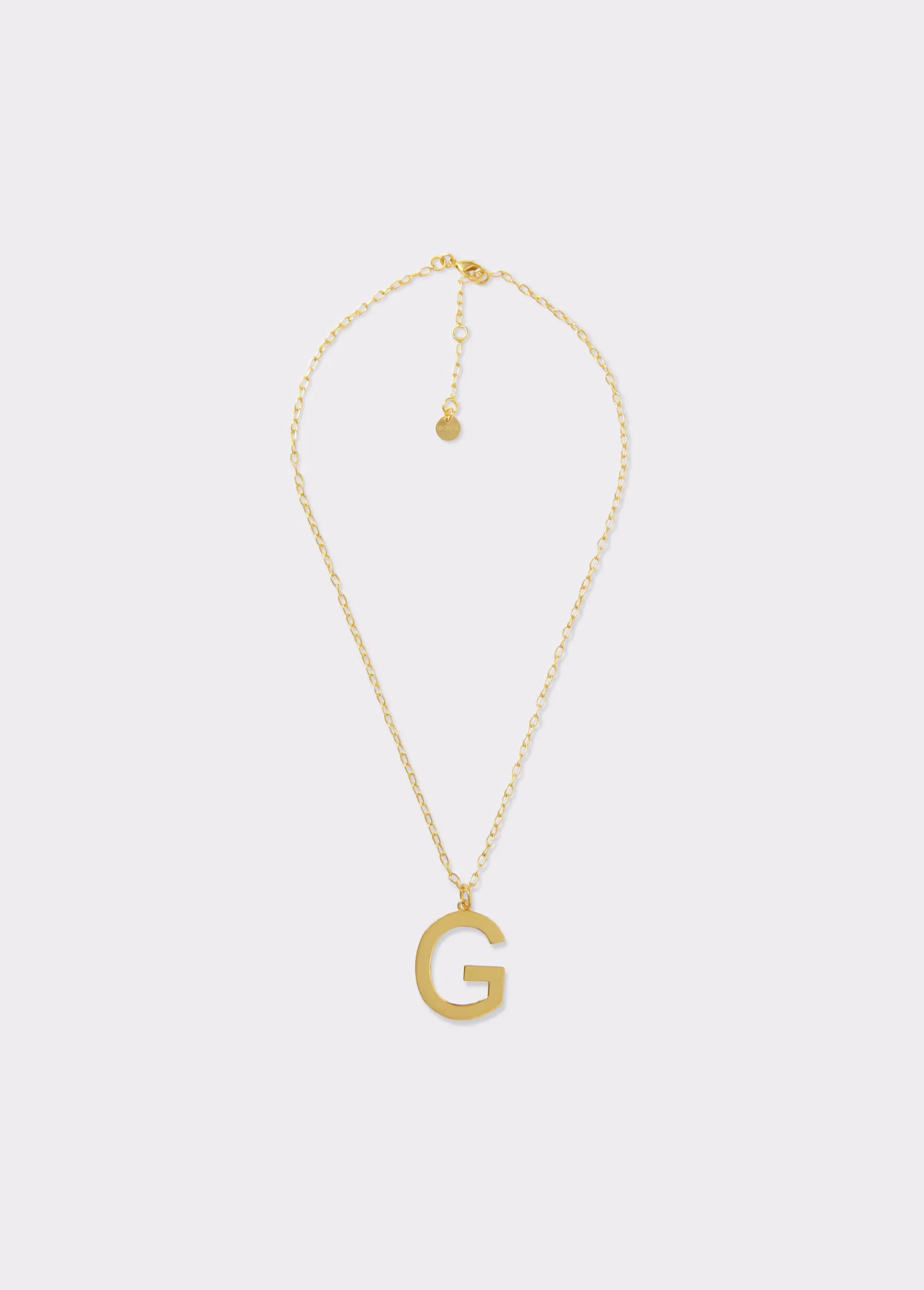 Collar inicial G*Brownie