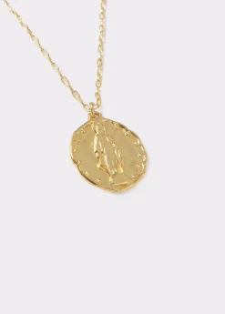 Collar virgen de los milagros*Brownie Hot