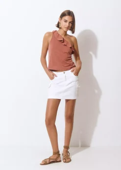 Falda bolsillos cargo*Brownie