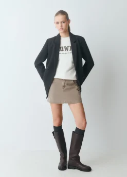 Falda bolsillos cargo*Brownie New