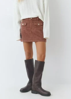 Falda bolsillos pana*Brownie Best