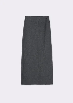 Falda canalé midi*Brownie Discount