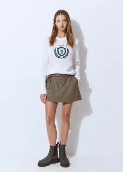 Falda cuadritos mini*Brownie Sale