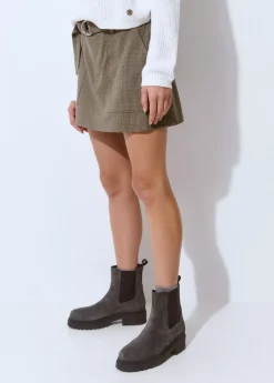 Falda cuadritos mini*Brownie Sale