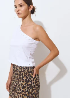 Falda estampada leopardo*Brownie Hot