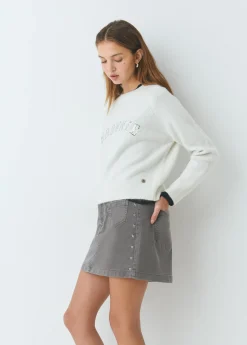 Falda estrellas bordadas*Brownie