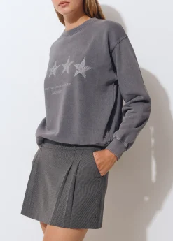 Falda tablas cuadrito*Brownie New