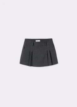 Falda tablas cuadrito*Brownie New