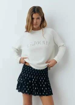 Falda volantes brillo*Brownie New