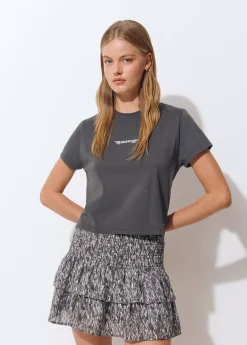 Falda volantes brillo estampada*Brownie Best