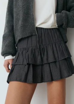 Falda volantes cuadros*Brownie Best