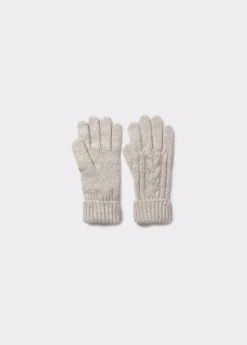 Guantes trenza*Brownie