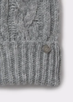 Guantes trenza*Brownie