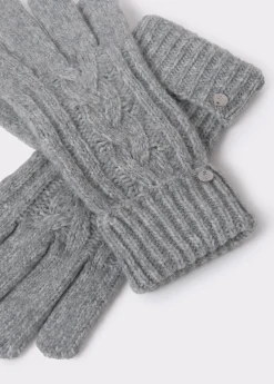 Guantes trenza*Brownie