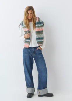 Jeans bajo vuelta*Brownie