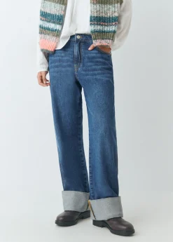 Jeans bajo vuelta*Brownie