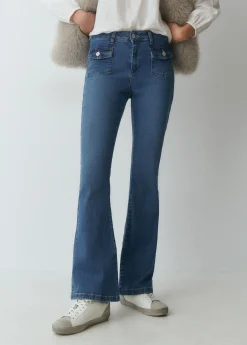 Jeans bolsillos frontales*Brownie Clearance