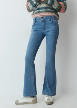 Jeans campana cintura ancha*Brownie Discount
