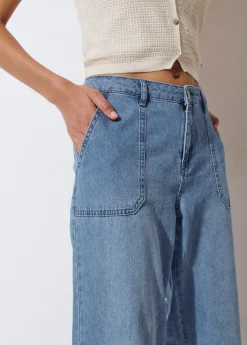 Jeans culotte aperturas*Brownie Clearance