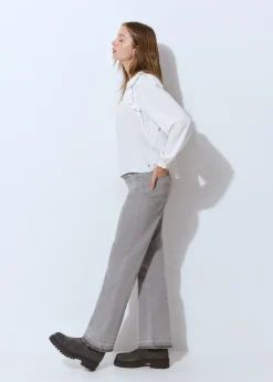 Jeans culotte botones frontales*Brownie Outlet