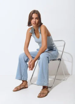 Jeans culotte tachas*Brownie Hot