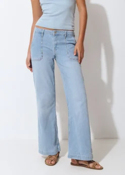Jeans culotte tachas*Brownie Hot
