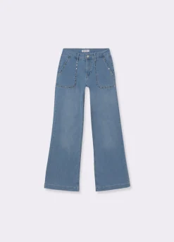 Jeans culotte tachas*Brownie Hot