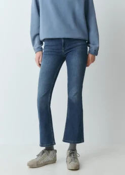 Jeans flare cropped*Brownie New