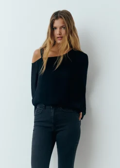 Jeans flare cropped brillantes*Brownie Hot