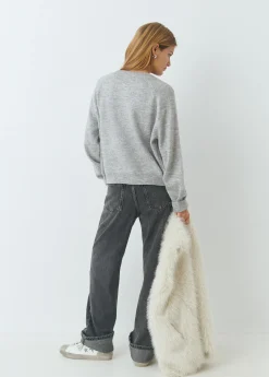 Jeans rectos cinco bolsillos*Brownie Best