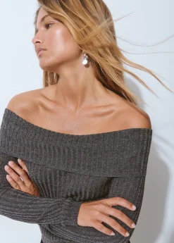 Jersey canalé hilo metalizado*Brownie Discount