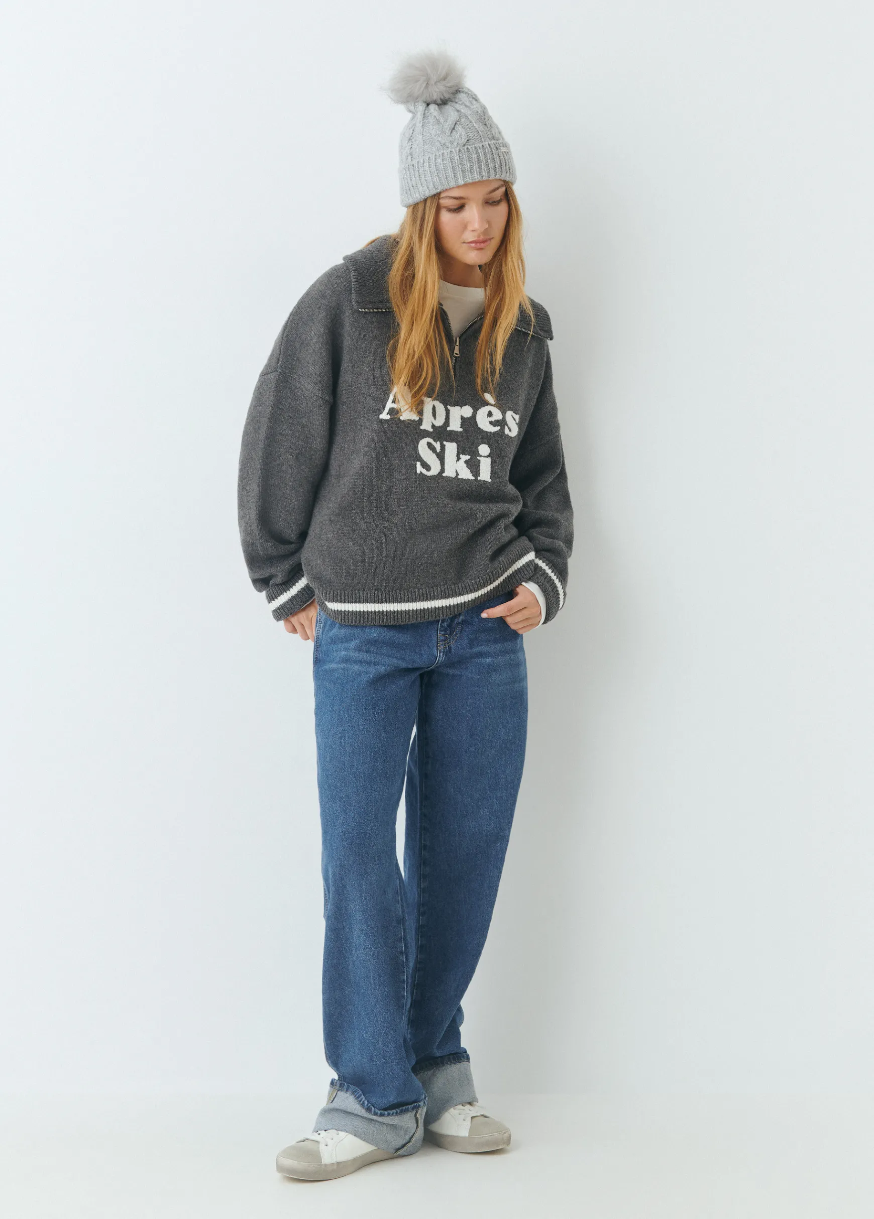 Jersey cremallera bordado*Brownie Discount