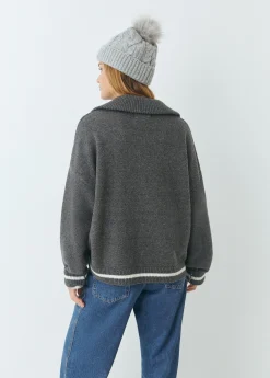 Jersey cremallera bordado*Brownie Discount