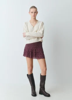 Jersey cuello pico básico*Brownie Best