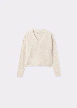 Jersey cuello pico básico*Brownie Best