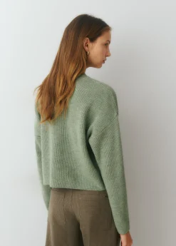 Jersey cuello pico básico*Brownie Online