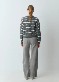 Jersey trenzas rayas*Brownie Hot