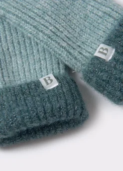 Mitón bicolor lurex*Brownie Clearance