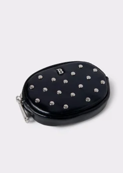 Monedero redondo tachas*Brownie Hot